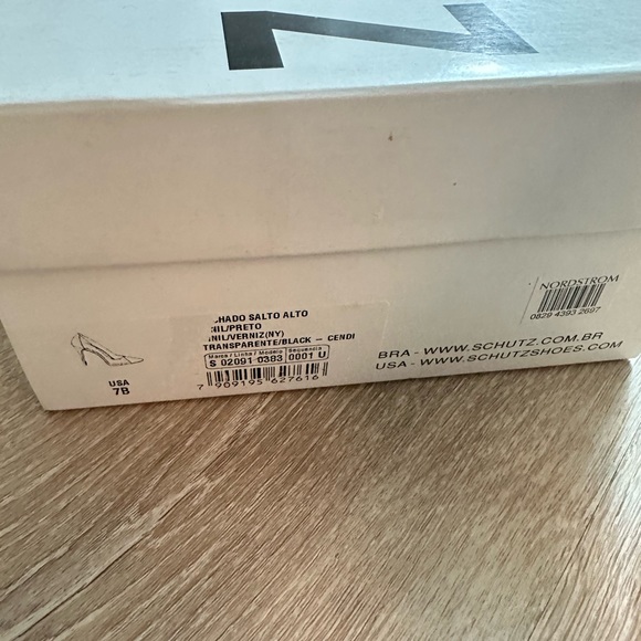 Schutz black Pinter clear heels - Picture 3 of 6